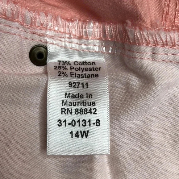 WOMAN WITHIN High Rise Jean Capris - Picture 9 of 9